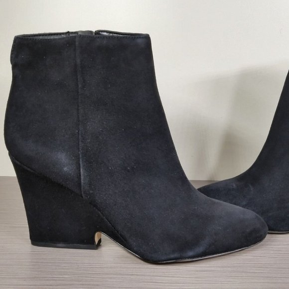 Sam Edelman Wilson Bootie, Black Suede, Womens Size 9 M - Picture 7 of 10